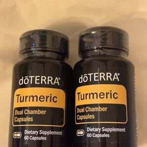 doTERRA Turmeric Dual Chamber Capsules Set Of Two Bottles